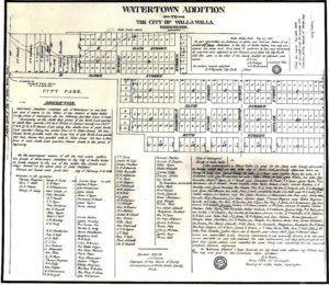 1906 Watertown Plat Map