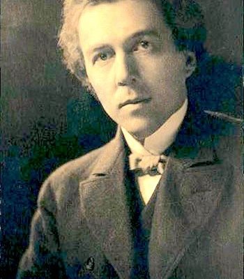 Frank Lloyd Wright, age 28, some ten years before he designed “A Fireproof House for $5,000” for Ladies Home Journal.
