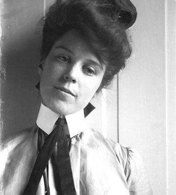 Mary Paine ca. 1905. Whitman Archives photo.