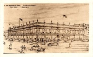 An early architect’s perspective the new A. M. Jensen Department Store.