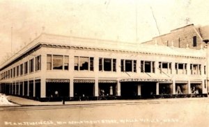 An early photo of the Jensen store.