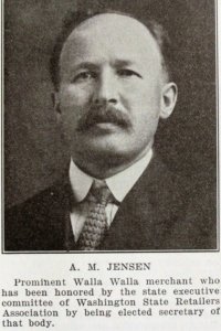 Albert M. Jensen in 1923. 