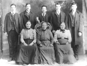 The Hill Family of Walter, Russia, c.1902 in Walla Walla.