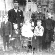 Jacob Roth Family of Walter Russia, c.1907 in Walla Walla